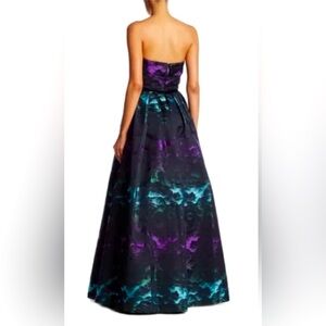 Pamella Roland jacquard gown